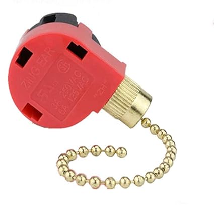 Ceiling Fan Replacment 3 Speed Control Switch 4 Wire By Qiaoyang