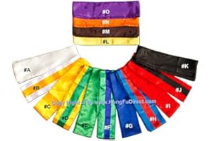 KungfuDirect Sash - Yellow/Green