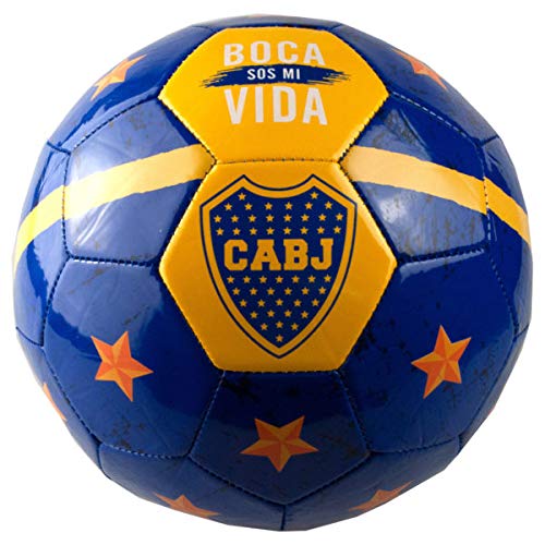 Size 5 Argentina Boca JRS Mi Vida Soccer Ball - 2/Pack (1 Pack)