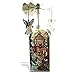 Nativity Rotating Candle Holder with Silver Spinning Angels - Holy Family Christmas Candle Spinner - Tea Light Candle Included - 6