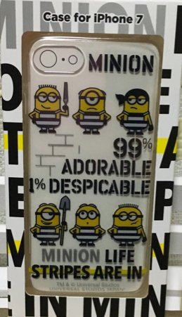 Usj ミニオン Iphone7 スマホ ハード ケース カバー Despicable Me3 Stripes 囚人ミニオン ユニバーサル スタジオ ジャパンの買取価格 相場 高価買取なら買取一括比較のウリドキ