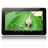 iRULU eXpro X1a 9 Inch Quad Core Tablet PC, Google Android 4.4 Kitkat, 1024600 Resolution, 8GB Nand Flash - Black Front