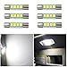 WLJH 6x Brighter White 6000k 12V 28mm 29mm Festoon 6614F Led Bulb Led Fuse Bulb 2835 Chipsets SMD 6614F 6612F for Car Interior Vanity Mirror Sun Visor Lights