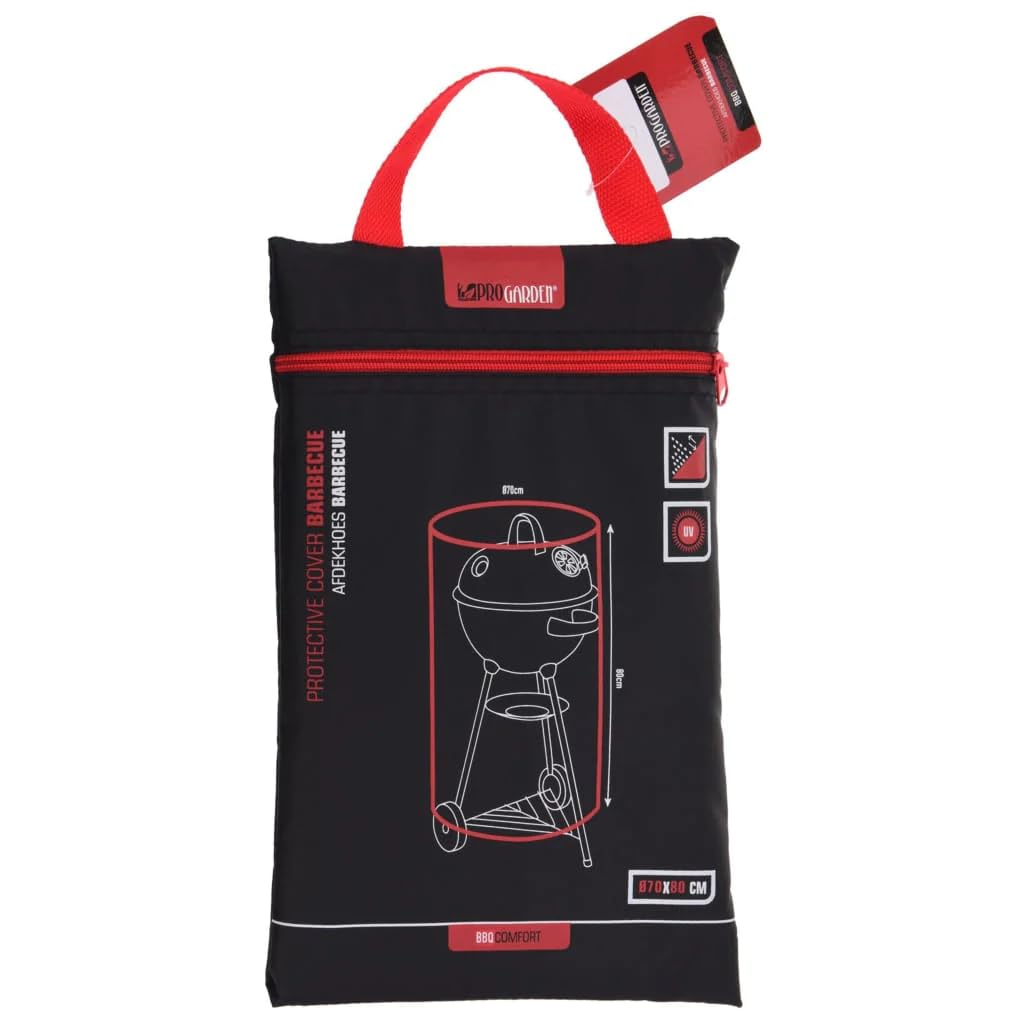 Koopman International Round Barbeque Protective Grill Cover BBQ Cooking 27.6 x 27.6 x 31.5 Inches New