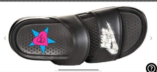 women's nike benassi duo sport slides