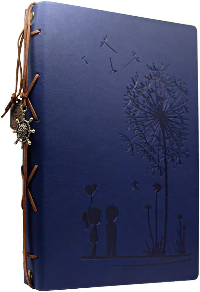 ZEEYUAN Photo Albums, Love Large Photo Album Scrapbook Leather Scrapbook Album Family Memory Book Gift for Christmas Valentines Birthday Wedding for Women Men bout this item