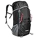 G4Free Lightweight Packable Hiking Backpack 35L Travel Camping Daypack Foldable(Black)