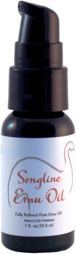 100% Pure Emu Oil - USA Farmed - AEA 3rd Party Certified Pure - For Skin and Hair (2 oz.)