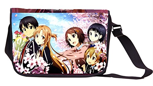 Siawasey Sword Art Online Anime Kirigaya Kirito Messenger Bag Backpack Shoulder Bag - Image 17