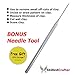 Skilled Crafter Pottery Tools & Carry Case. 28 Stainless Steel & Aluminum Clay Modeling & Sculpting Tools in 17 Piece Set. Professional Quality. + Free Needle Tool