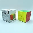 UMESCENE 3x3 Puppet Speed Cube, 3x3 Bandage Magic Cube, Brain Teaser Puzzle Toys, Limited Rotation, Creative New Cube (Version 2)