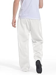 ZUGJAM Men's Baggy Sweatpants Wide Leg Lounge Sweat