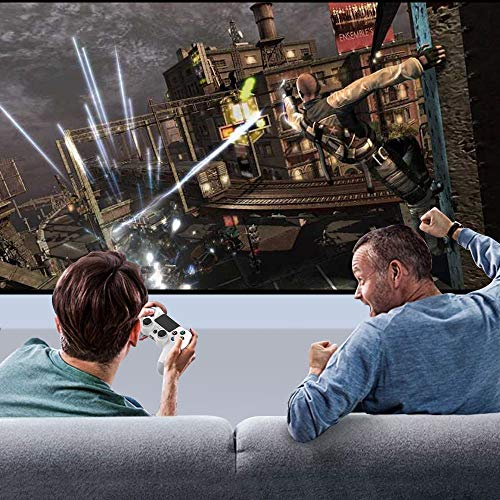 Y-Team Wireless Controller for PS4 Control Remote Game Controller Gamepad with Motors Touchpad Joystick Audio Indicator and USB Cable for Playstation 4/Pro/Slim（White）