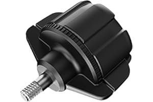 17mm Ball Joint Converter with 1/4Inch Thread Connector for Connecting Different Brackets & Holders Phone Holder Accessory Mo