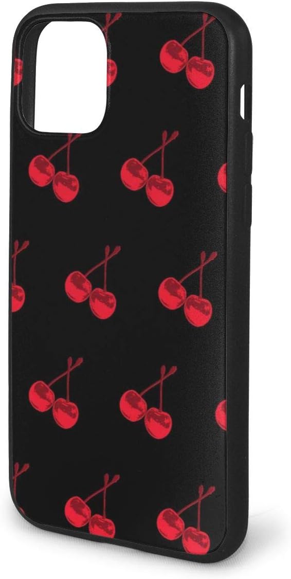 Cherry-60d0d5f4083075 iPhone 11 Pro Max Case, Ultra-Thin Slim Fit Soft TPU Cover Case Compatible with iPhone 11 Pro Max Case 6.5 Inch