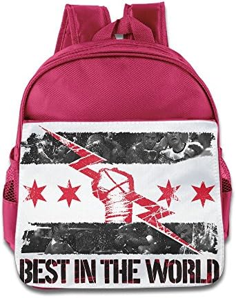 HYRONE Best In The World Kids School Bagpack For 1-6 Years Old Pink