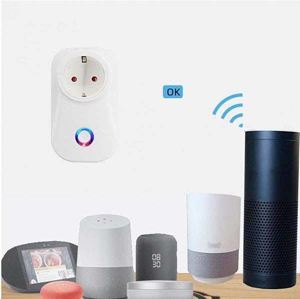 finebrand Inteligente Zcalo WiFi Enchufe Lspa8 De Control Remoto del Interruptor Mini Mide La Energa Elctrica Consumida Home Energy Monitor Blanco
