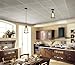 COOLWEST Industrial Pendant Light, Mini Hanging Caged Vintage Edison Hanging Cage Pendant Lighting E26 E27 Black Cord Light Fixture On/Off Switch for Home Kitchen