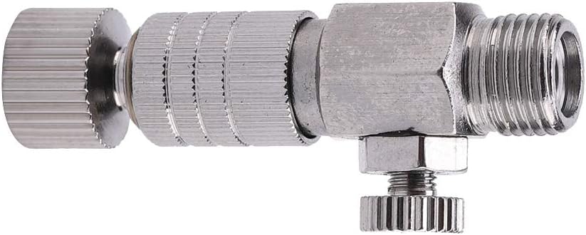Metal Airbrush Quick Release Disconnect Coupler Spray Gun Accessories Airbrushes Air Hose Adapter with 4pcs 1/8" Male Female Fittings for Connecting Airbrush Air Compressor - Image 4