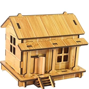  Transser Miniature Room Kit Wooden Dollhouse