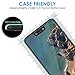 Elebase Google Pixel 3 XL Screen Protector (2 Packs),Full Adhesive,Case Friendly,Anti-Scratch,Anti-Bubble,9H Hardness,HD Clear Protective Tempered Glass for Google Pixel 3 XL (Black)