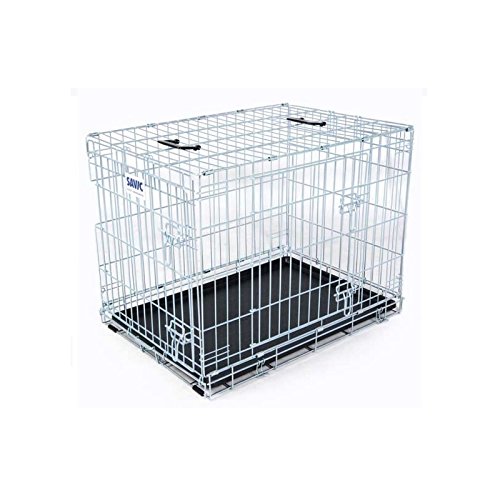 Savic Dog Residence 50 Cm Dog Crate Zinc Plated 50 X 33 X 40 Cm