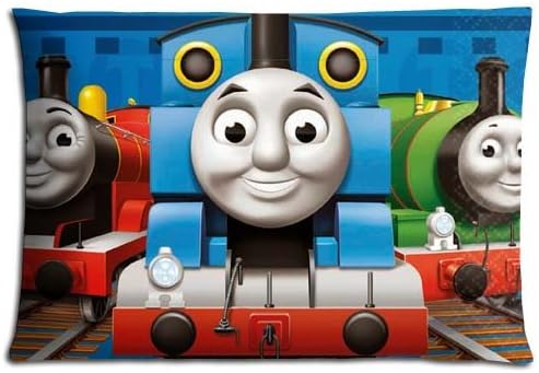 Collection Bedding Pillow Shells Case Thomas the Tank Engine &amp; Friends Zippered Polyester And Cotton 20x30 inch 50x76 cm