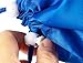 BLUE PANDA Drawstring Favor Bags for Shark Party (10 x 12 In, 12 Pack)