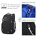 LUXUR 37L Laptop Backpack USB Charging Port Nylon Waterproof Casual School Business Travel Daypack