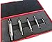 LLDSIMEX 5PC M2HSS Combined Center Drills Countersinks 60 Degree Angle Bit Set