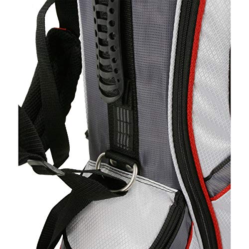 Powerbilt TPS Dunes 14-Way Black/Blue Stand Golf Bag (Black/Blue) (Renewed)
