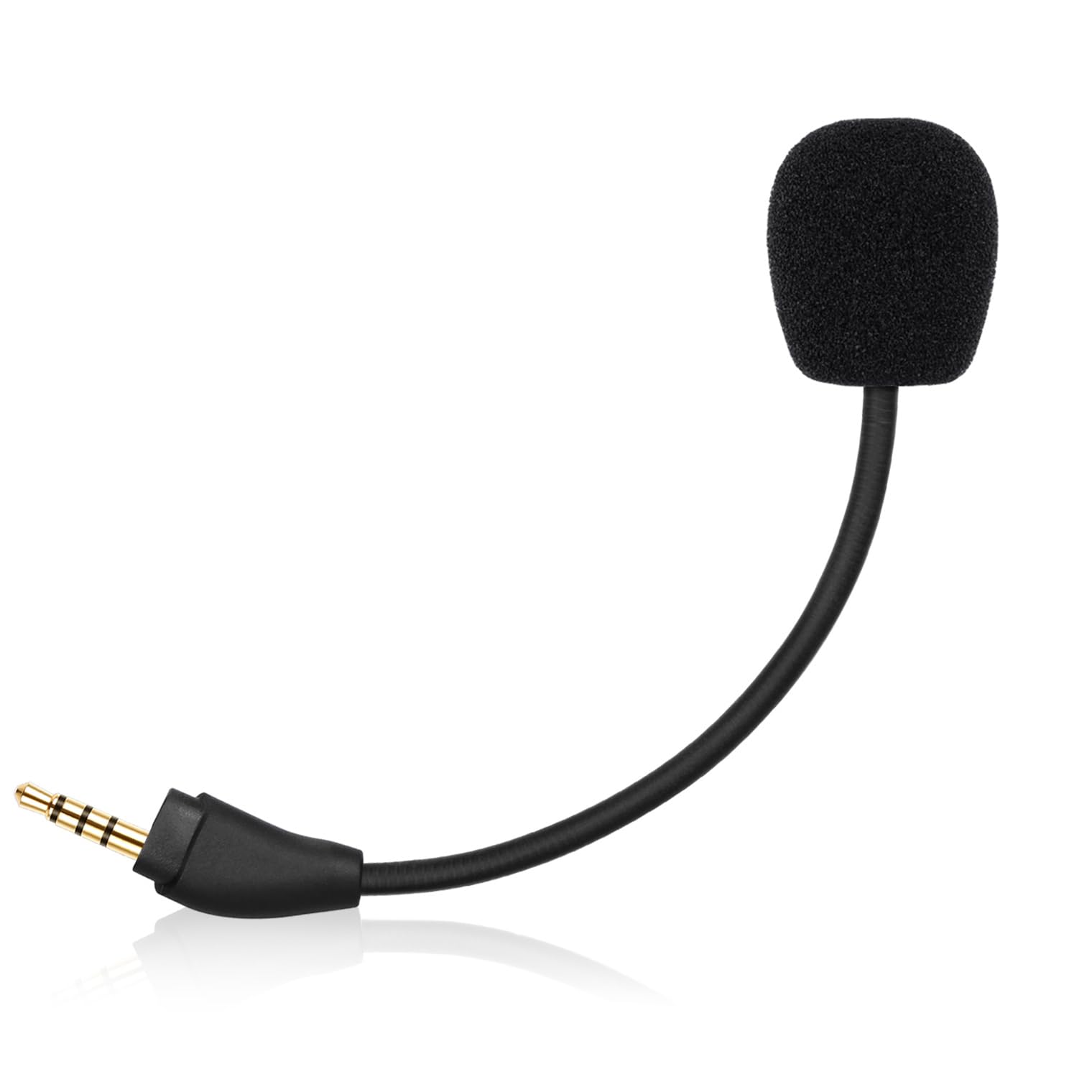 Mic Replacement for HyperX Cloud III/Cloud 3 Wired Wireless Gaming Headset, 3.5mm Detachable Noise Cancelling Microphone Boom for PC, Xbox One, PS4, PS5
