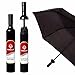 VINRELLA Wine Bottle Umbrella, Misty Spirits, Portable, Waterproof, UV-Blocking, No Drip, Fun Gift