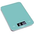 Ozeri Touch Professional Tempered Glass Digital Kitchen Scale, Teal Blue