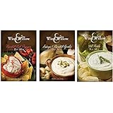 Wind & Willow Dip Mix Variety Pack - Asiago & Roasted Garlic, Savory Herb & Pecan, and Roasted Red Pepper