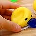 Crystallove 6pcs Novelty Gag Toys Spitting Yolk Egg Prank Squeeze Stress Relief Toys for Practical Jokes