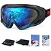 Fantastic Zone Ski Goggles, Ski Snowboard Skate Glasses for Kids, Boys & Girls, Youth, Men & Women, with UV 400 Protection, Wind Resistance, Anti-Glare Lenses