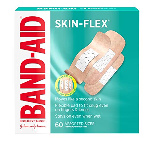 vendajes adhesivos skin-flex de la marca band-aid 