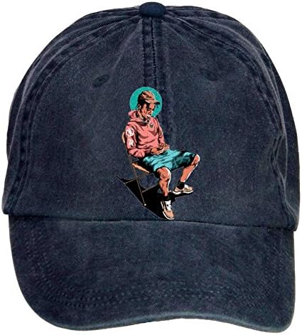 Gaojidian Travis Scott La Flame Cotton Six-panel Till Baseball Cap Hats Unisex