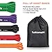 WENFENG 5-Set Pull Up Resistance Bands - Heavy Duty Exercise Assist Bands - Mobility & Powerlifting Bands, Extra Durable Elastic Workout Fitness Bands Perfect for Body Stretching, Resistance Training