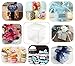 Aeiniwer 50 Pack 3 x 3 x 3 PET Transparent Clear Wedding Favor Boxes Gift Boxes for Wedding, Party, Birthday Presents, Candy, Cupcakes, Jewelry