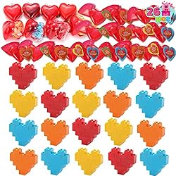 JOYIN Valentines Day Prefilled Hearts with
