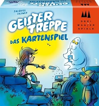 Drei Magier Spiele 40857 - Geistertreppe - Das Kartenspiel