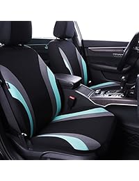 Funda de ajuste universal para auto, marca Car Pass, line rider de 11 piezas, permite el 100   del paso del aire con esponja compuesta interior de 0.19 pulgadas, compatible con bolsa de aire.