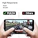 [2 Pack] Samsung Galaxy J6 2018 Screen Protector, PULEN [Scratch Resistant] [Ultra Clear] [Easy-Install] 9H Tempered Glass 0.33mm 2.5D Glass Screen Protector for Samsung Galaxy J6 2018 (Black)