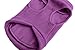 EXPAWLORER Polar Fleece Vest Dog Clothes - Fall Dog Sweater Pet Clothing, Warm Soft Pullover Sleeveless Dog Jacket with Small Pocket, Cold Winter Coat for Small Medium Large Dogs (Purple, S)