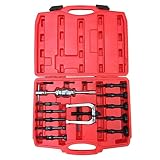 Goplus 16PCS Blind Inner Bearing Puller Hole Remover Extractor Set, Slide Hammer Tool Kit