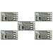 5v Regulator, DROK 5pcs Mini Voltage Reducer DC 4.5-24V 12V 24V Step Down to 5V Buck Converter Board 3A Volt Step-Down Transformer Power Supply Module primary