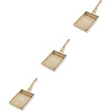 Cabilock 3 Pcs Breakfast Pan Square Griddle Pan Grill Cookware Non Stick Griddle Pan Stovetop Grill Pan Flat Pan Mini Baking 