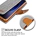 GOOSPERY Canvas Wallet for Samsung Galaxy S9 Plus Case (2018) Denim Stand Flip Cover - Grey